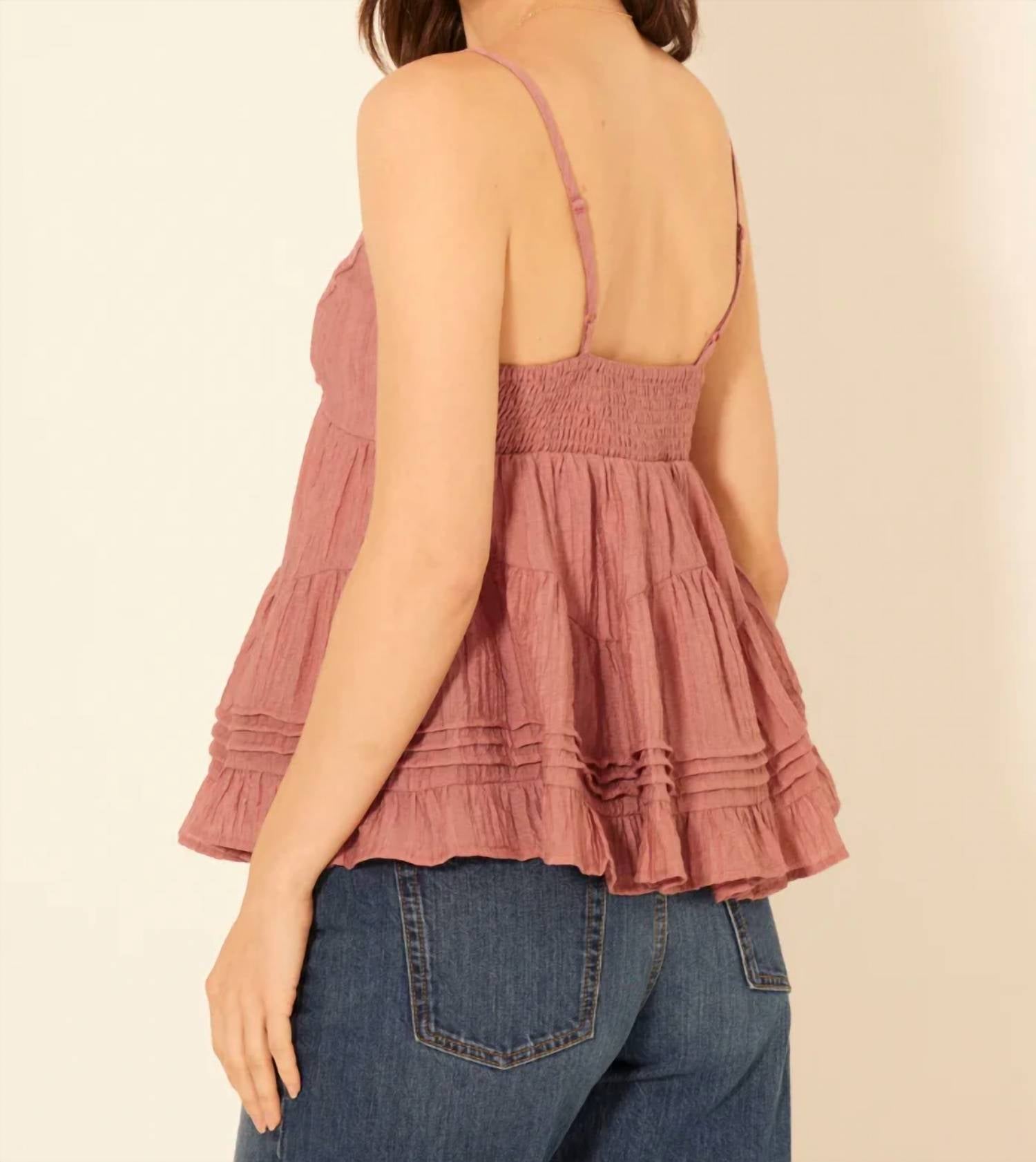 Bila77 - Heart To Know V-neck Top