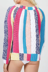 HANDKNIT AWNING SWEATER