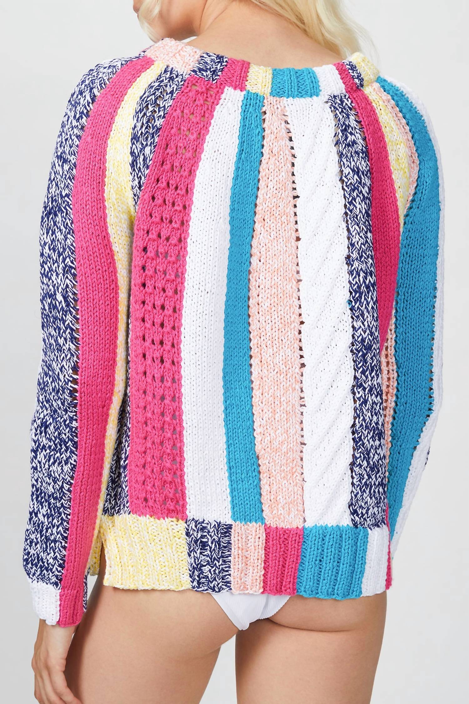 HANDKNIT AWNING SWEATER