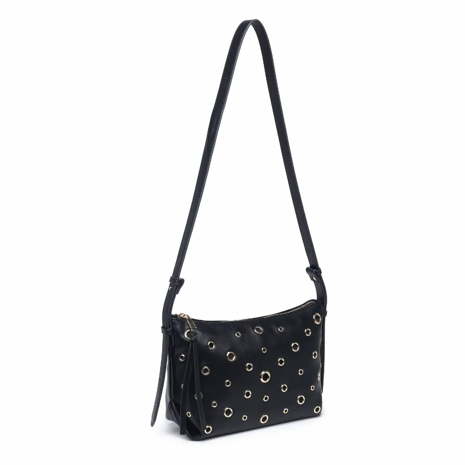 Urban Expressions - Women's Taran Grommeted Crossbody Bag