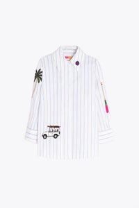 Vilagallo - Safari Embroidered Shirt