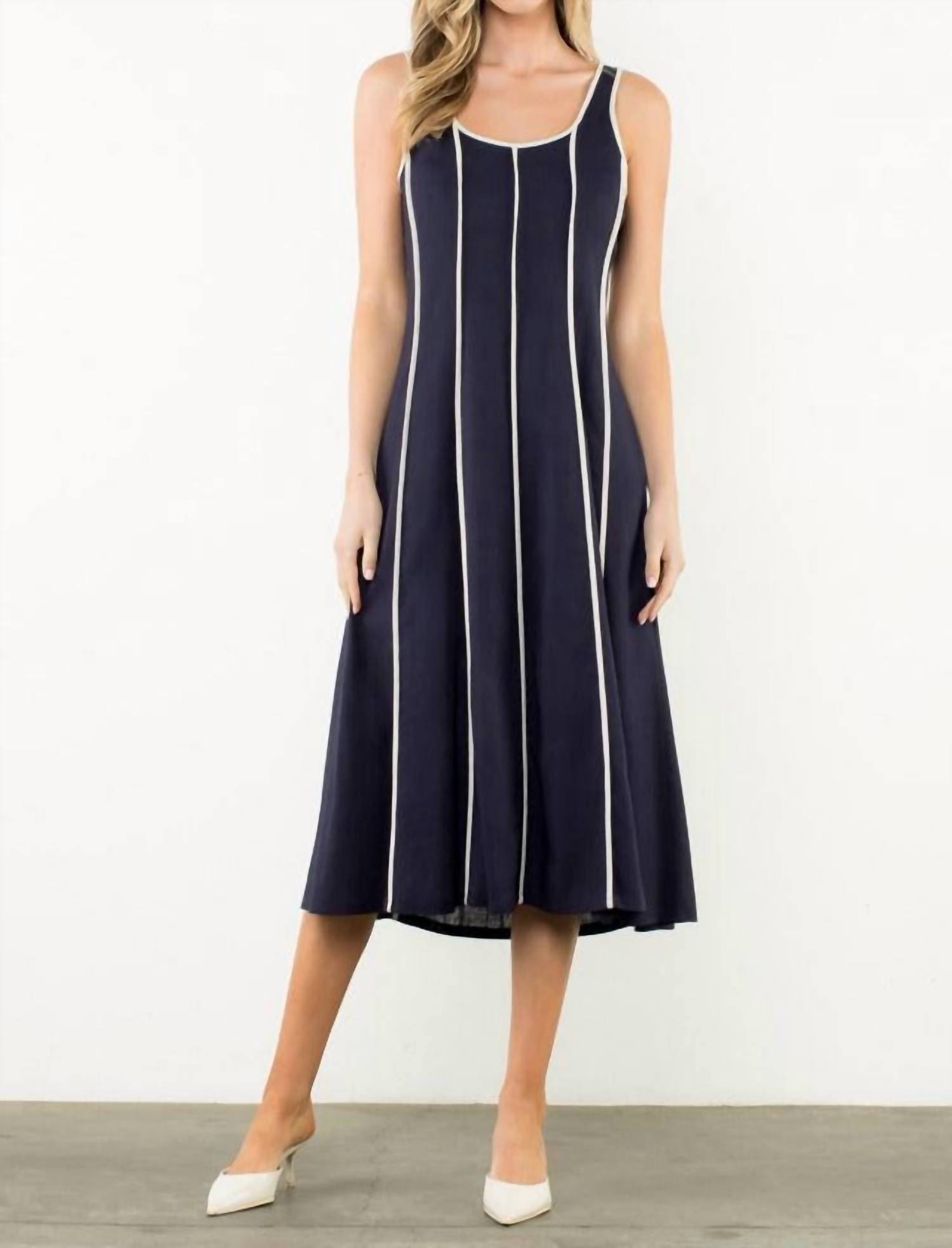 Thml - Anastasia Piped Midi Dress
