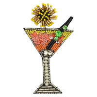 Allie Beads - Women's Citrus Martini Earrings
