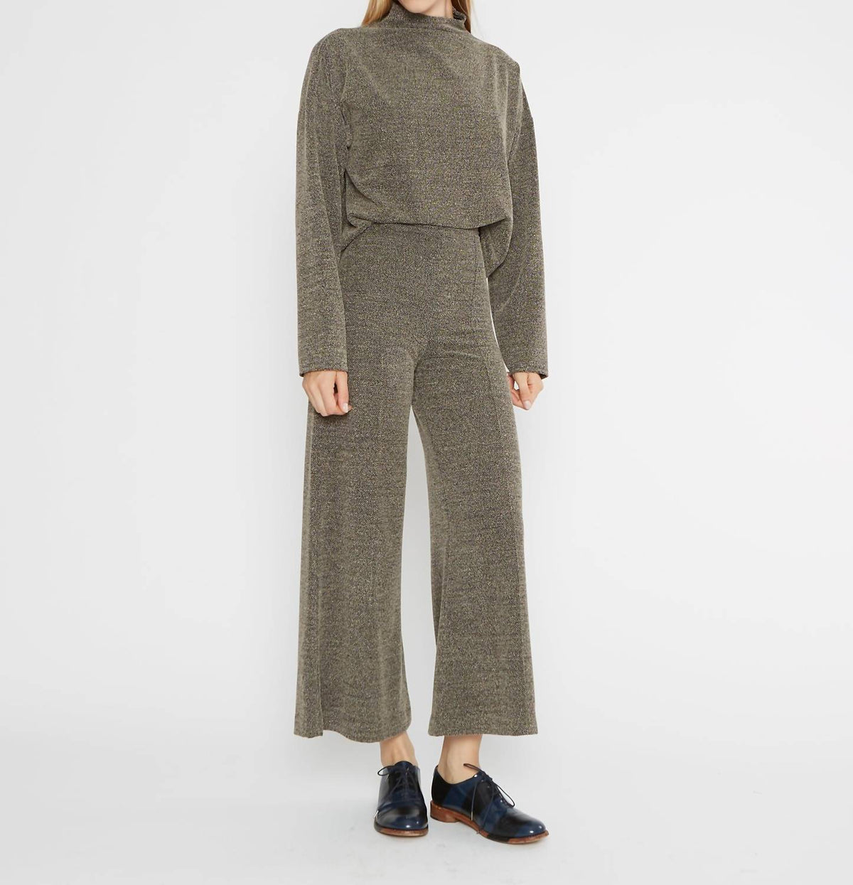 Ripley Rader - Boucle Funnel Neck Top