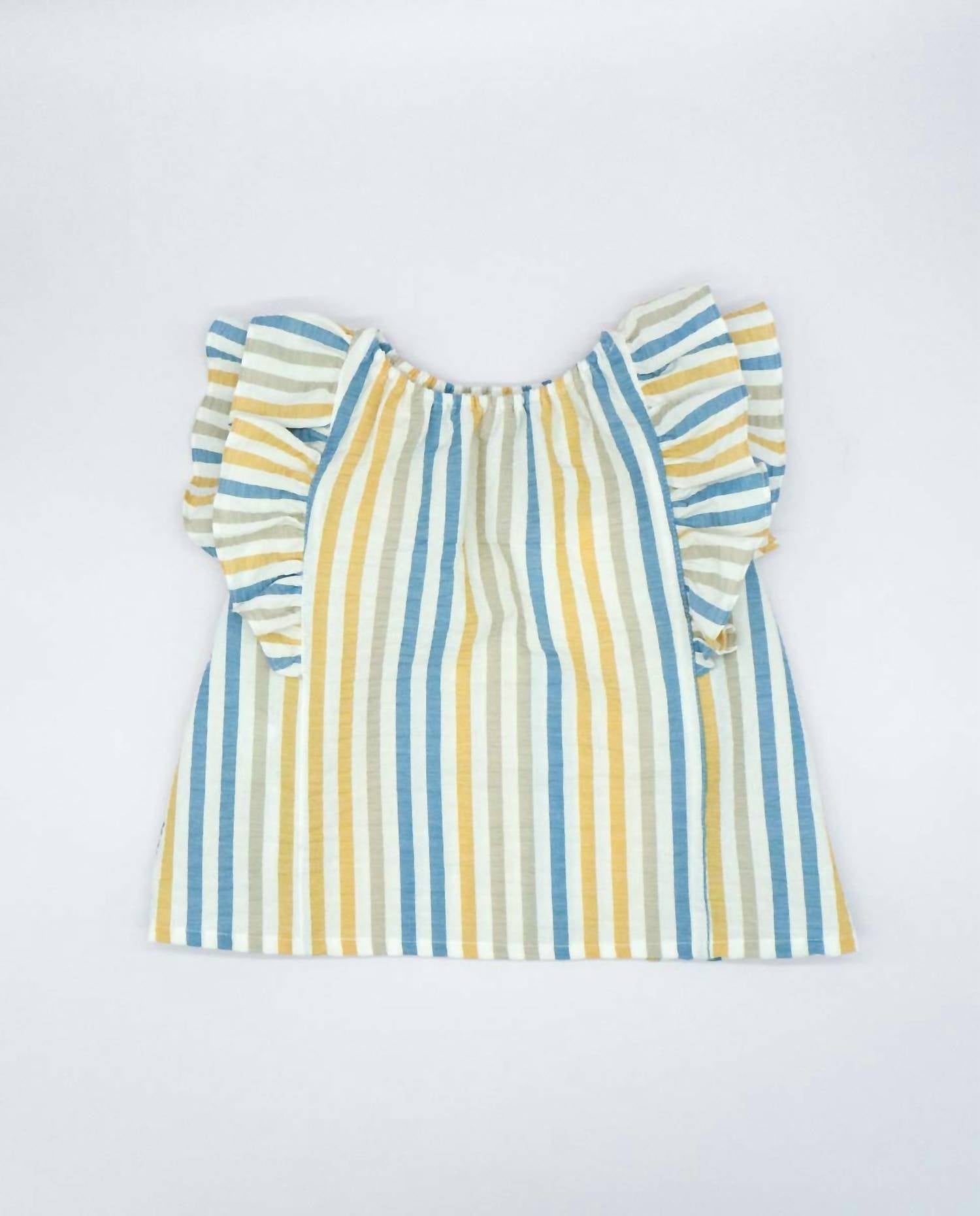 Fina Ejerique - Girl's Striped Shorts Set