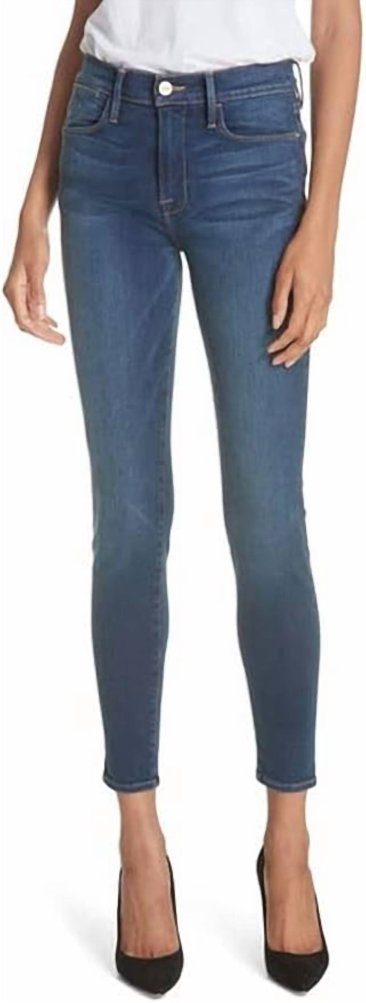 Frame - Le High Ankle Skinny Jeans