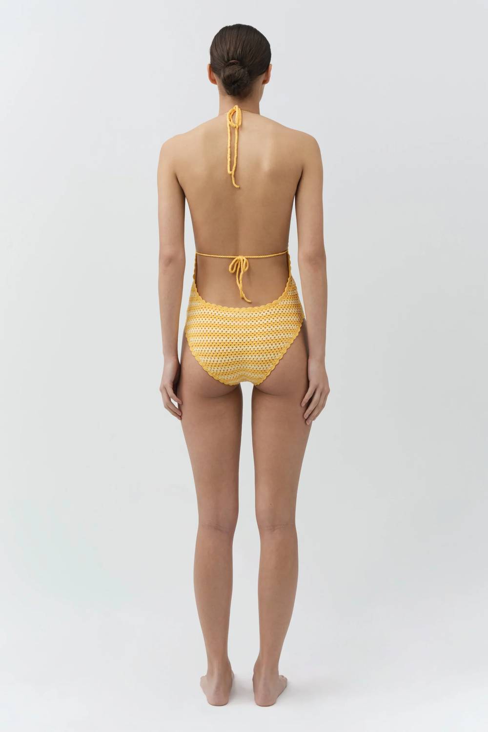 Simkhai - Karoline Crochet Halter One Piece