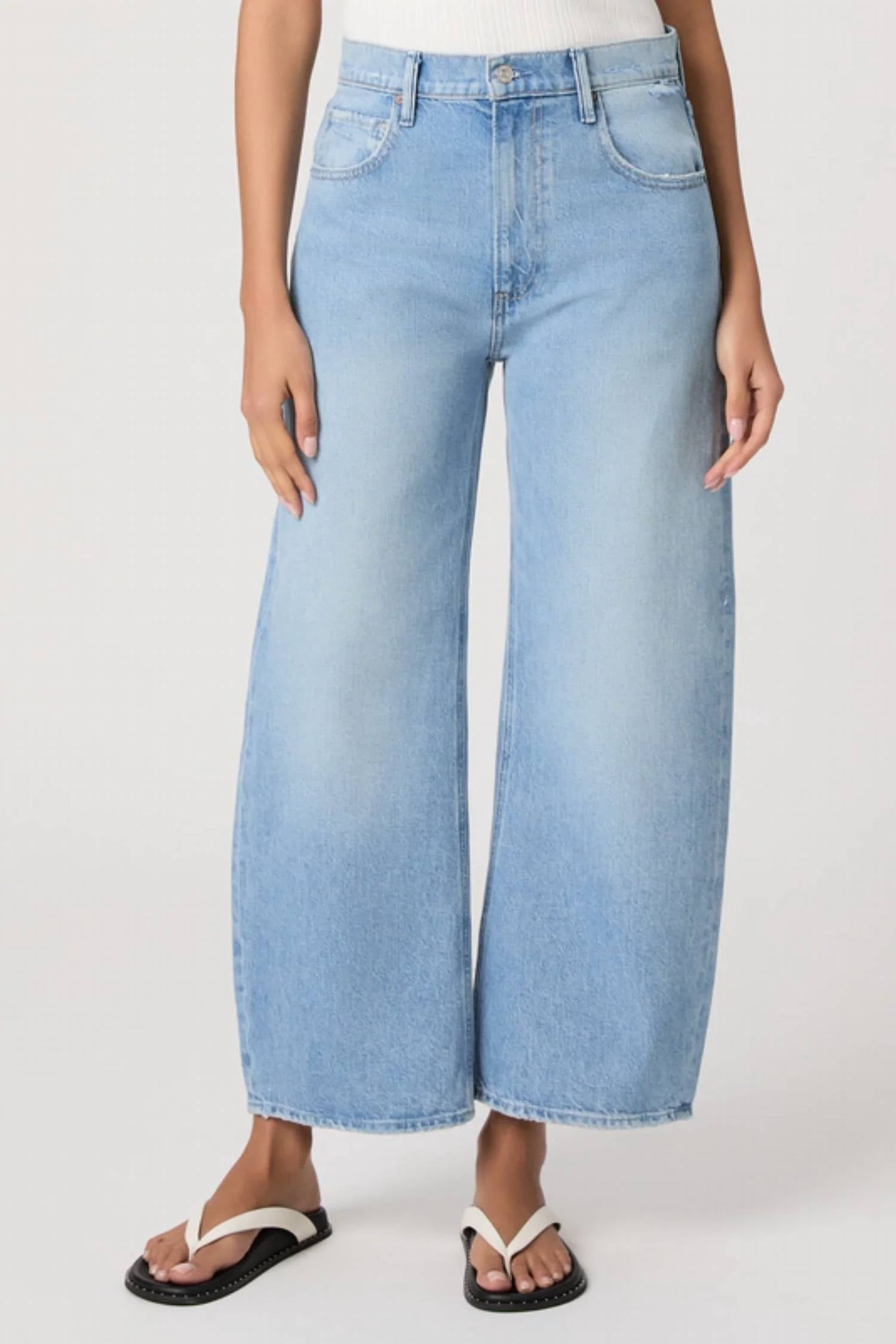 Paige - Arellia Ankle Barrel Leg Jeans