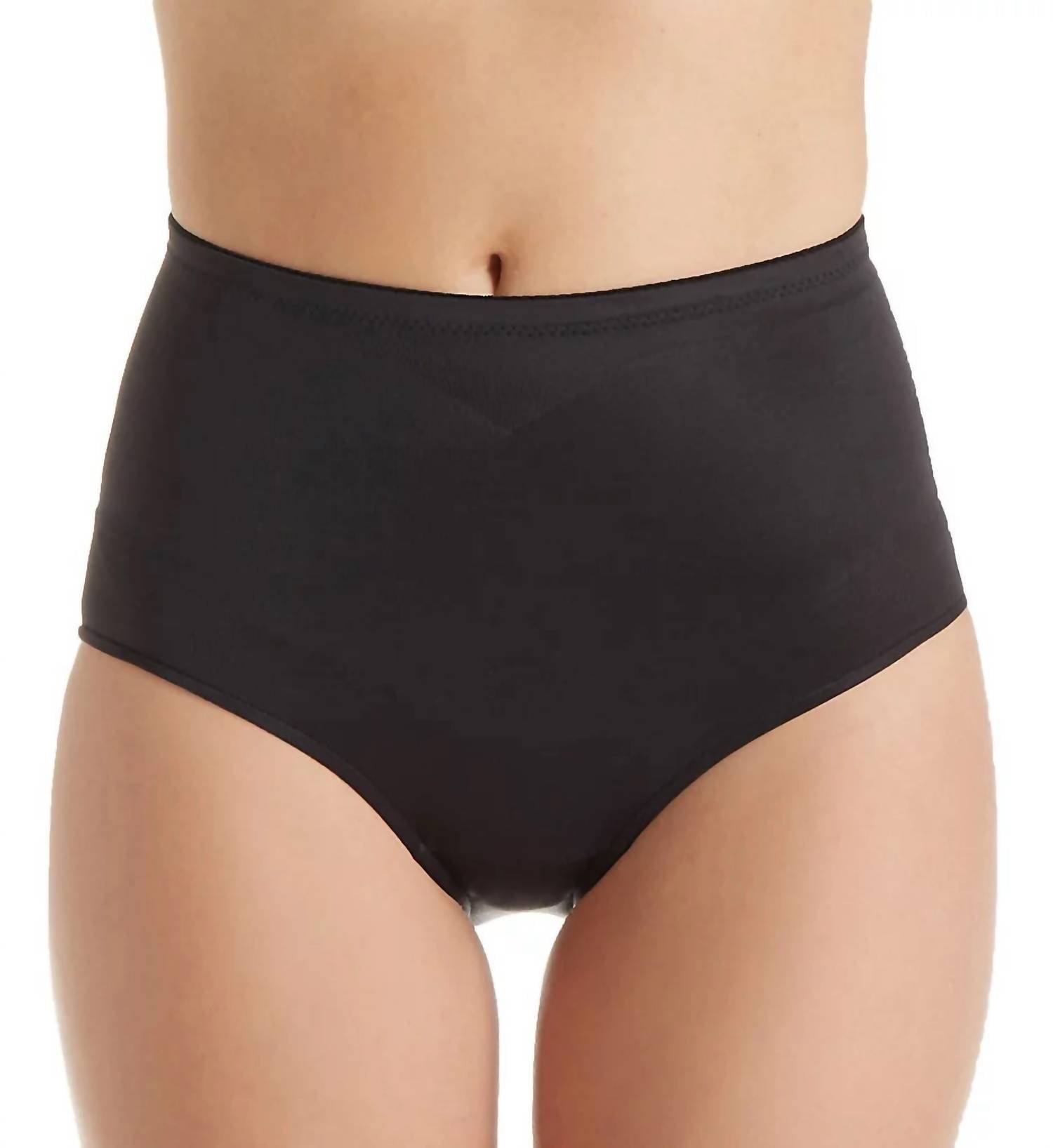 TC Fine Intimates Adjust Perfect Waistline Brief in black - women's intimate