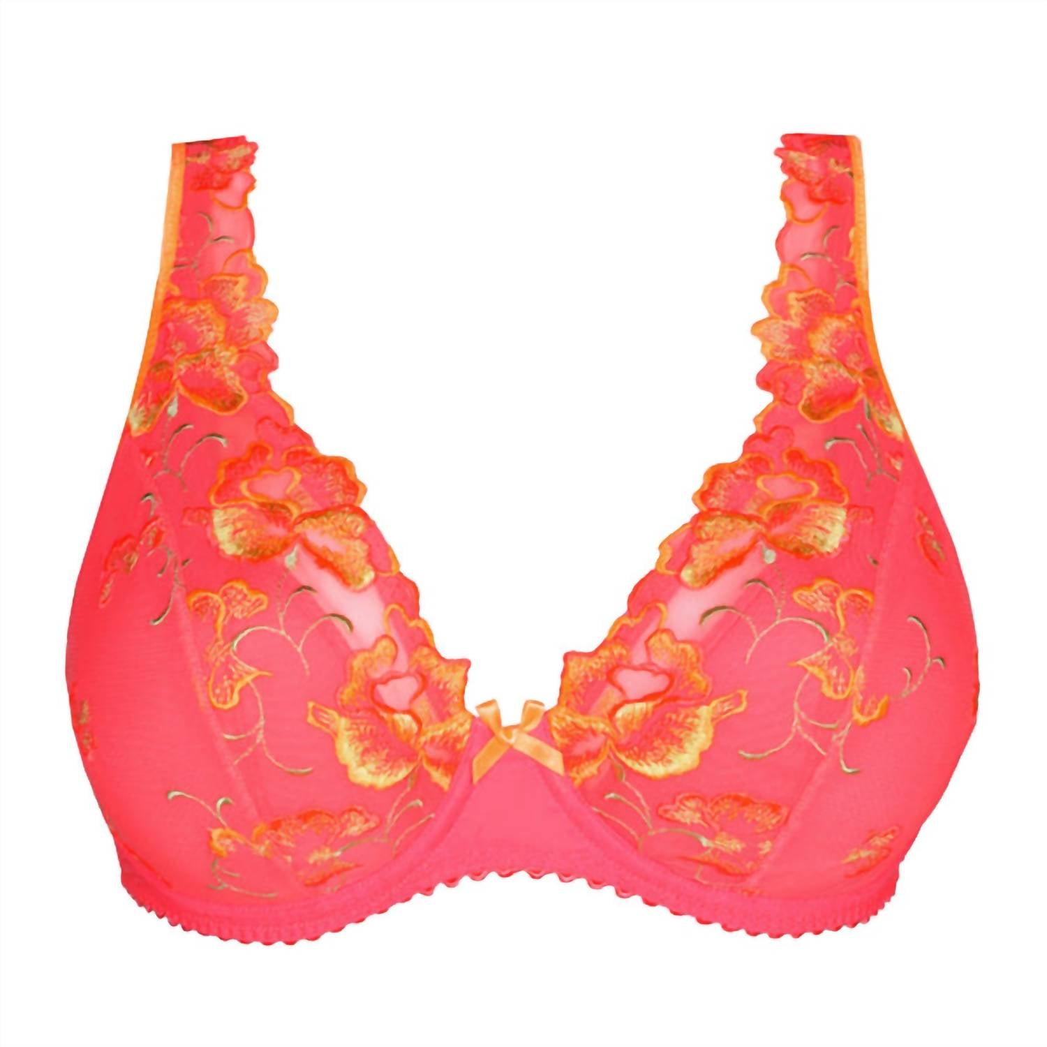 PrimaDonna Devdaha Full Cup Lightly Padded Bra in tropicana - women's intimate - alternate view