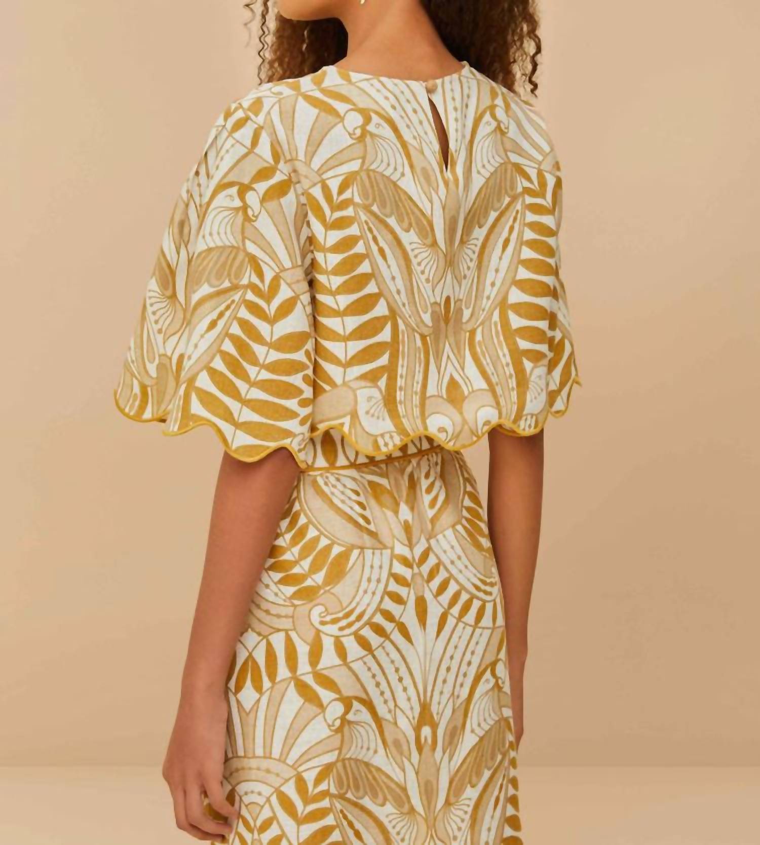 Farm Rio - Lace Nature Top