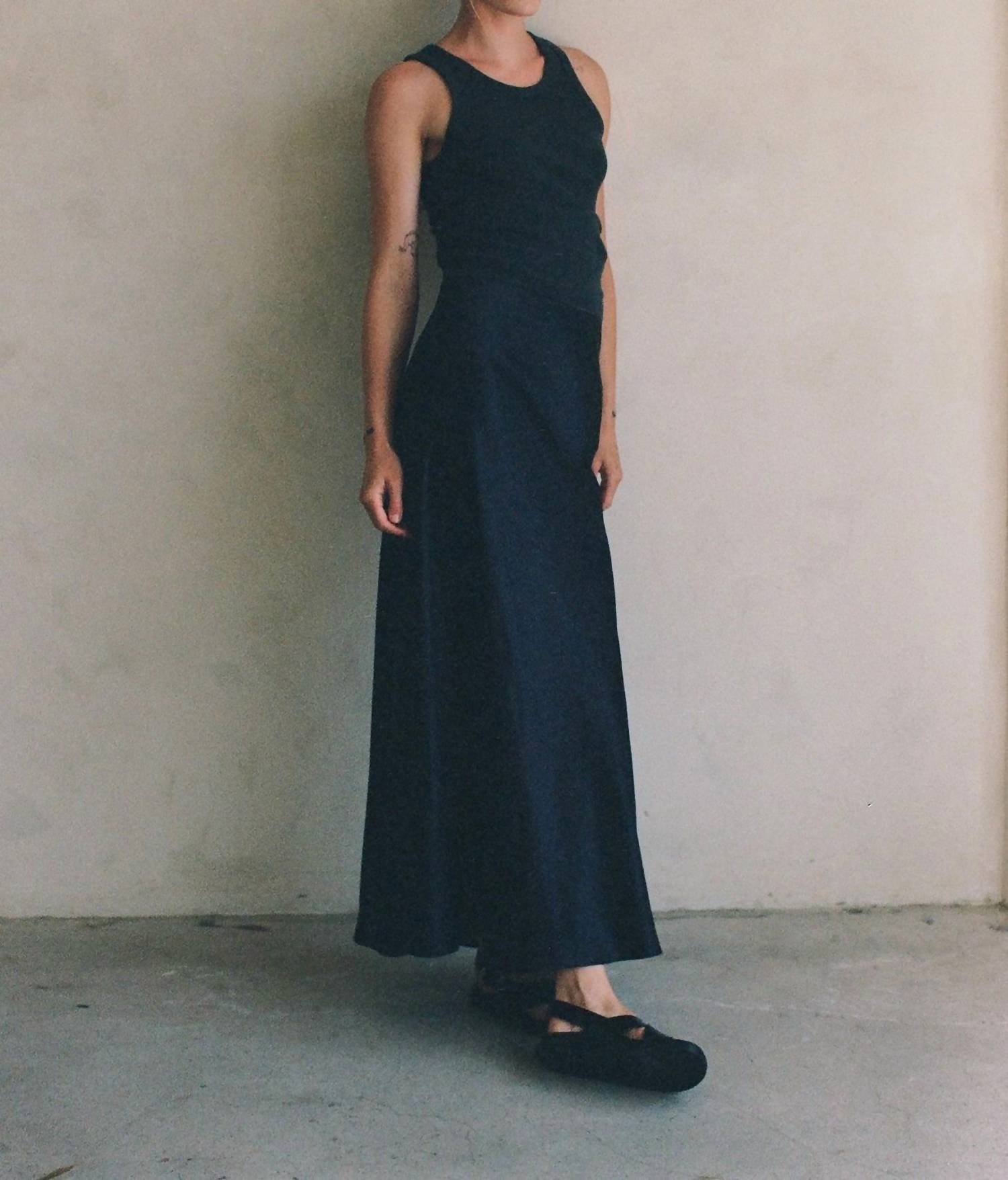A.Ren - Satin Maxi Skirt