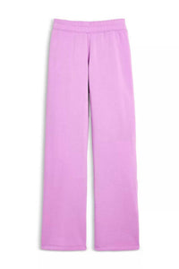 Katie J NYC Girl's Dylan Wide Leg Sweatpant in peony - women's pants