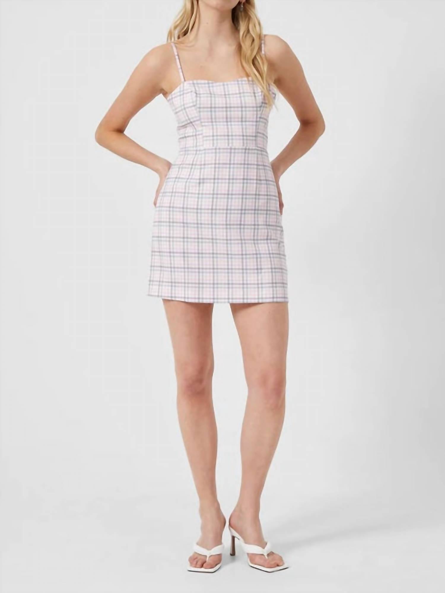 French Connection - Yaki Whisper Tie Back Mini Dress