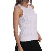 Minnie Rose - Cotton Frayed Tank Top