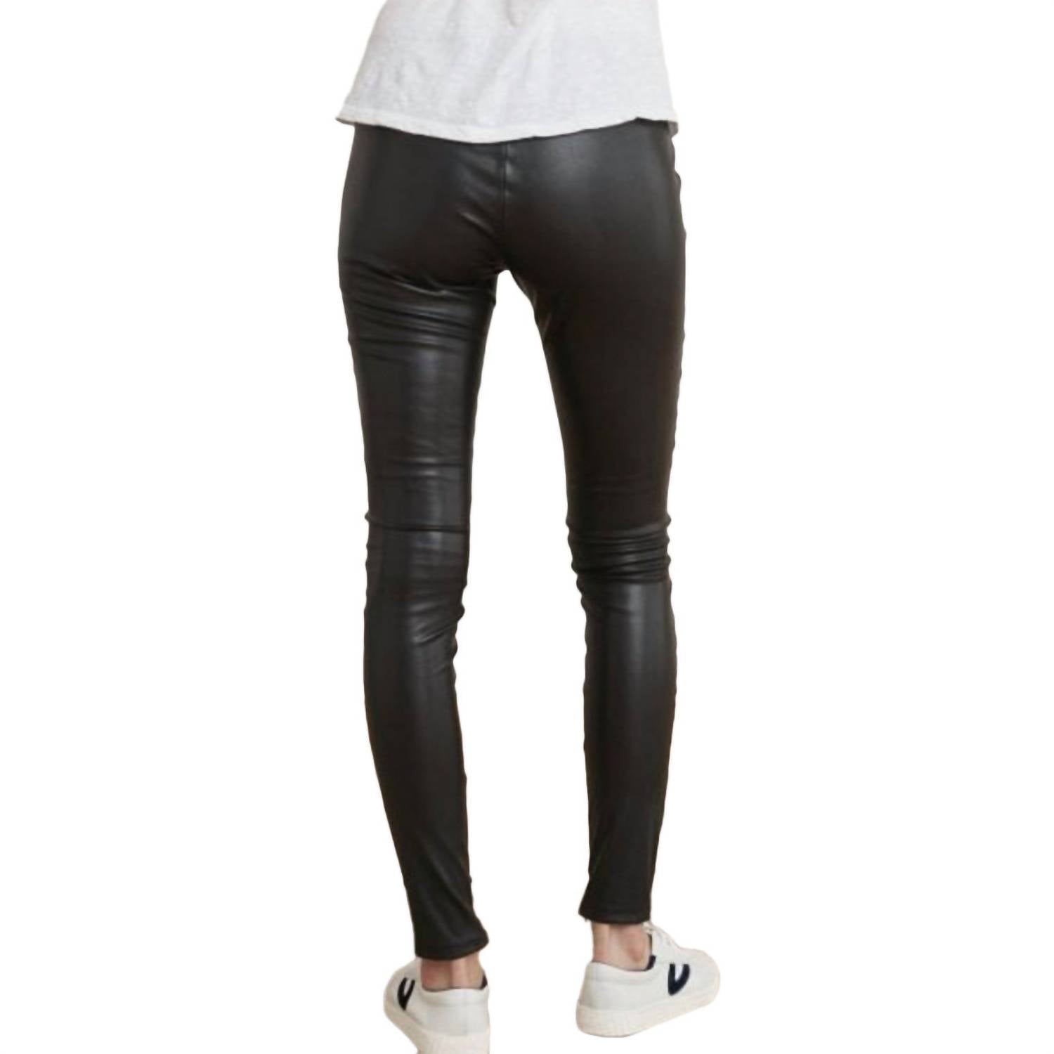 Velvet By Graham & Spencer - Women's Berdine Faux Leather Leggings