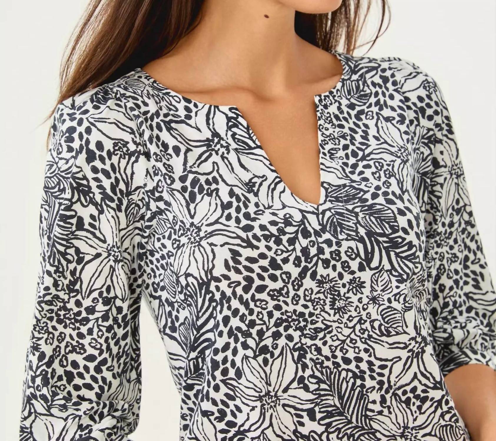 Lilly Pulitzer - Cath 3/4 Sleeve Mini Dress
