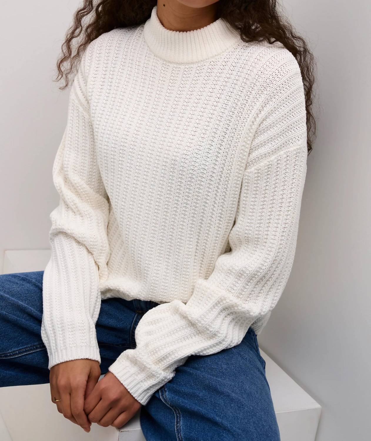 Kaffe - Kabess Crew Neck Long Sleeve Pullover