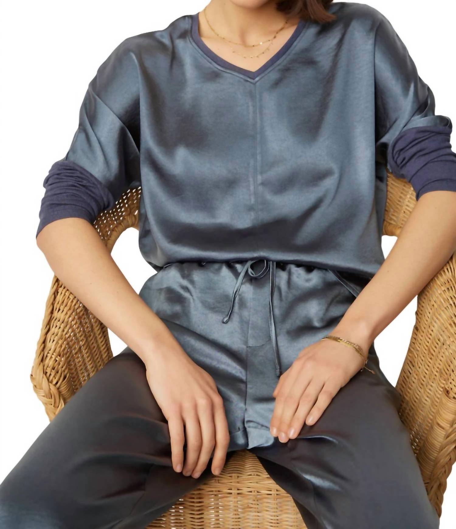 Melissa Nepton - Cindy V-neck Top
