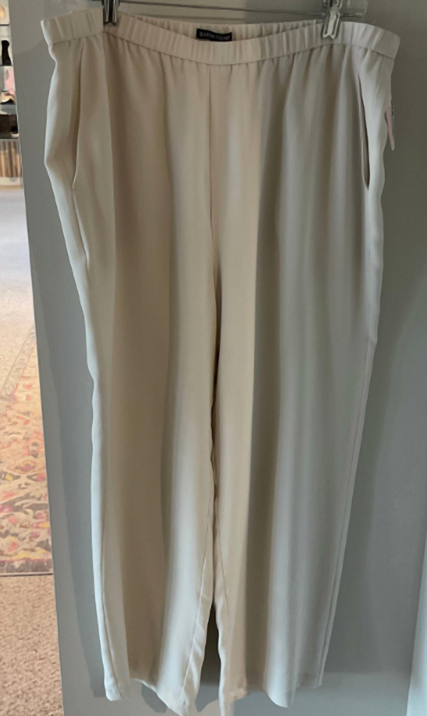Eileen Fisher - Women's Wide Leg Pull-On Pant