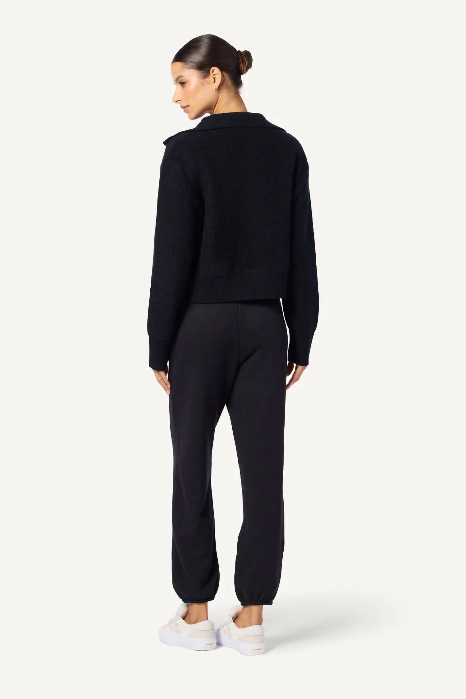 Sablyn - Tinsley Half Zip Brushed Cashmere Sweater