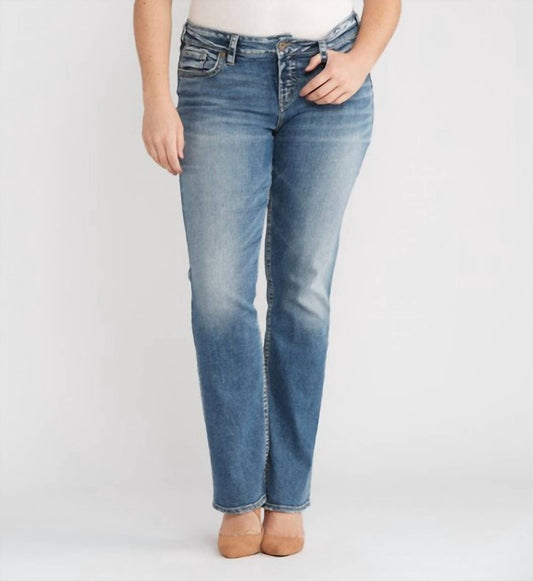 Silver Jeans Co - Women's Avery Slim Boot Jeans - Plus
