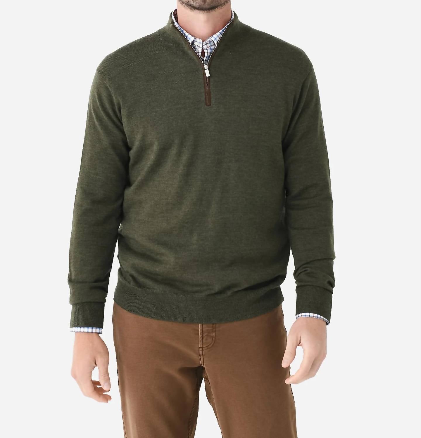 Peter Millar - Merino Wool 1/4 Zip Pullover