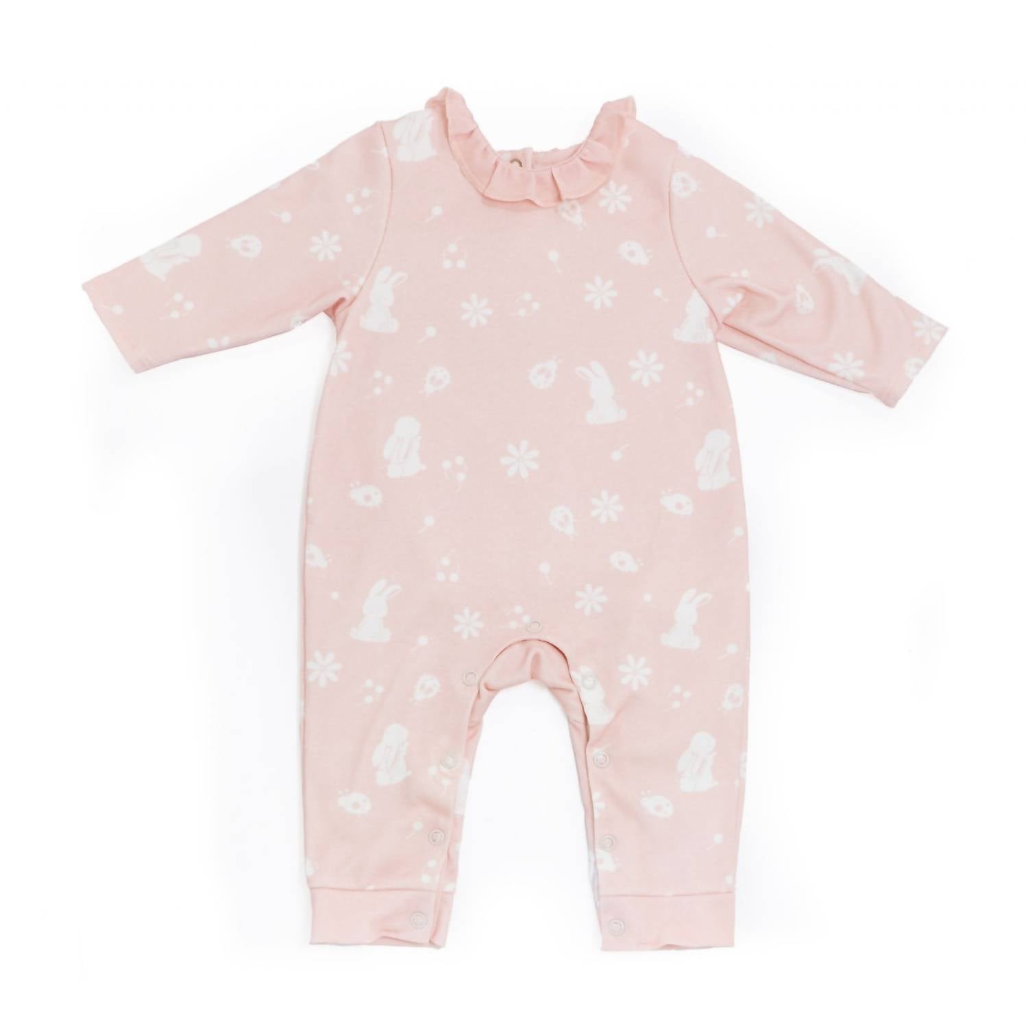 Bunnies By The Bay - Newborn And Baby Girls Blossom's Organic Romper