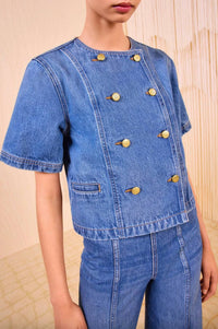 Ulla Johnson - Serge Short Sleeve Jacket
