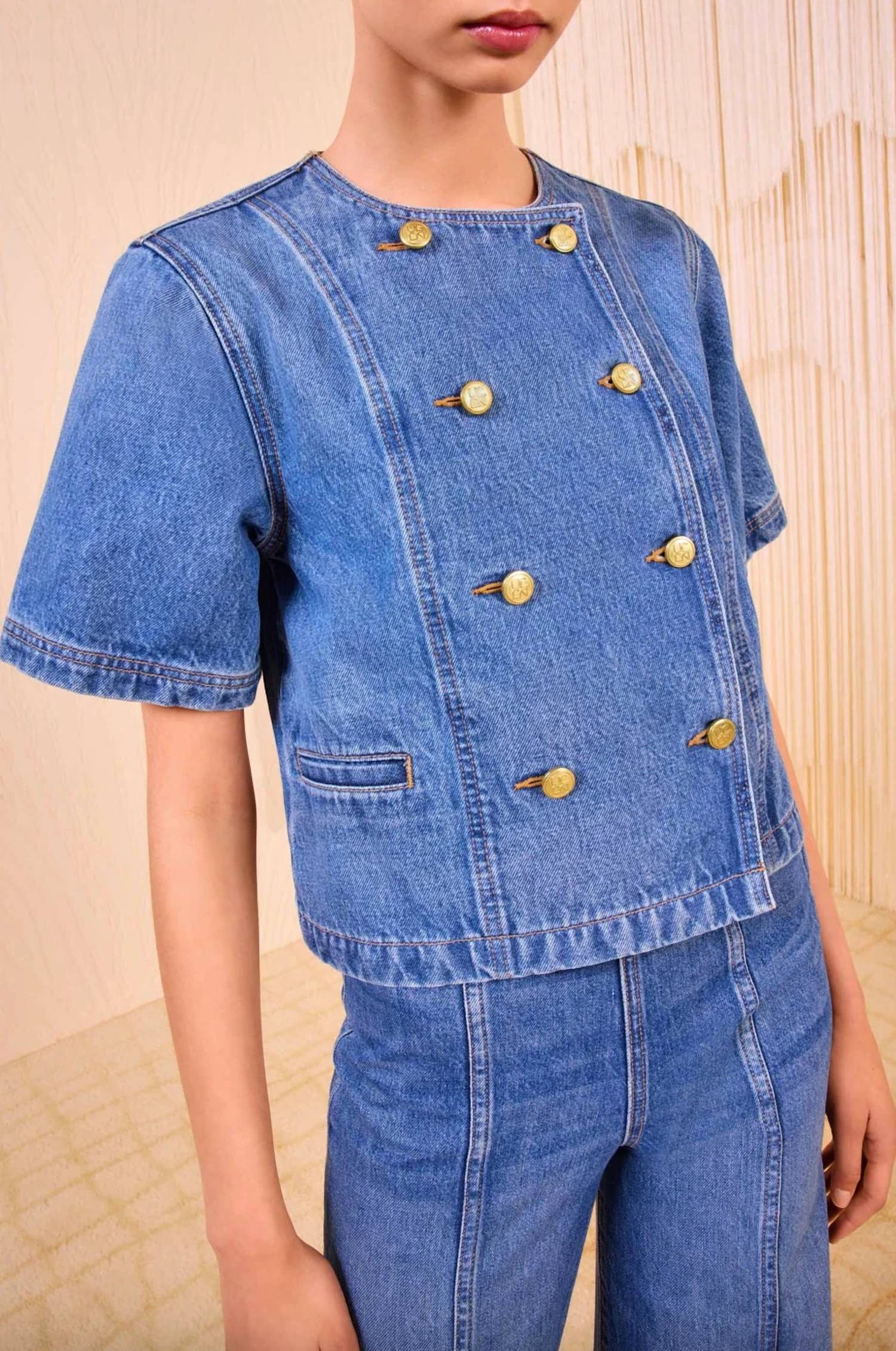 Ulla Johnson - Serge Short Sleeve Jacket