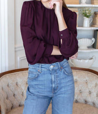 Emerson Fry - Gathered Neckline Top