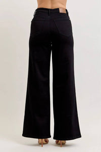 Judy Blue - High Waist Retro Wide Jean With Front Yoke