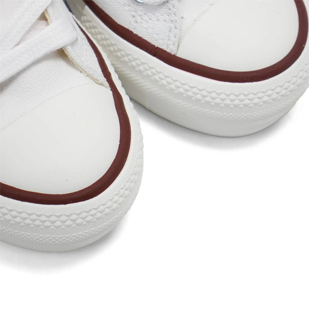 Victoria - Girl's Tribu Canvas High-top Platform Trainers Sneakers