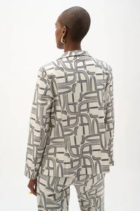 Joseph Ribkoff - Geometric Blazer Jacket