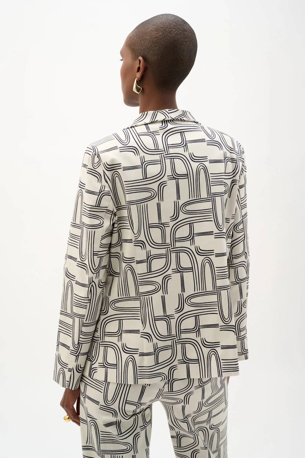 Joseph Ribkoff - Geometric Blazer Jacket