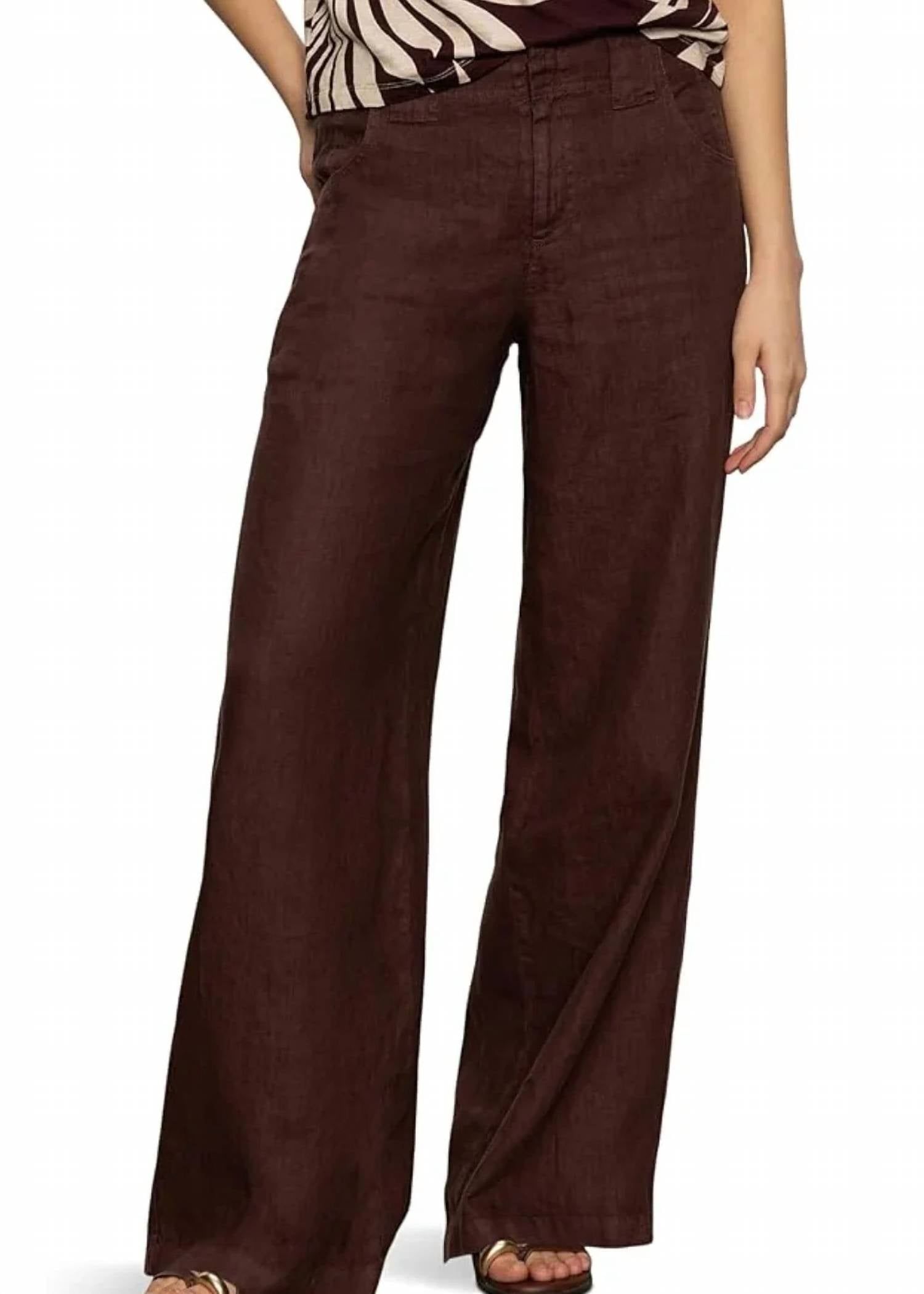 Sanctuary - Relaxed Linen Pants