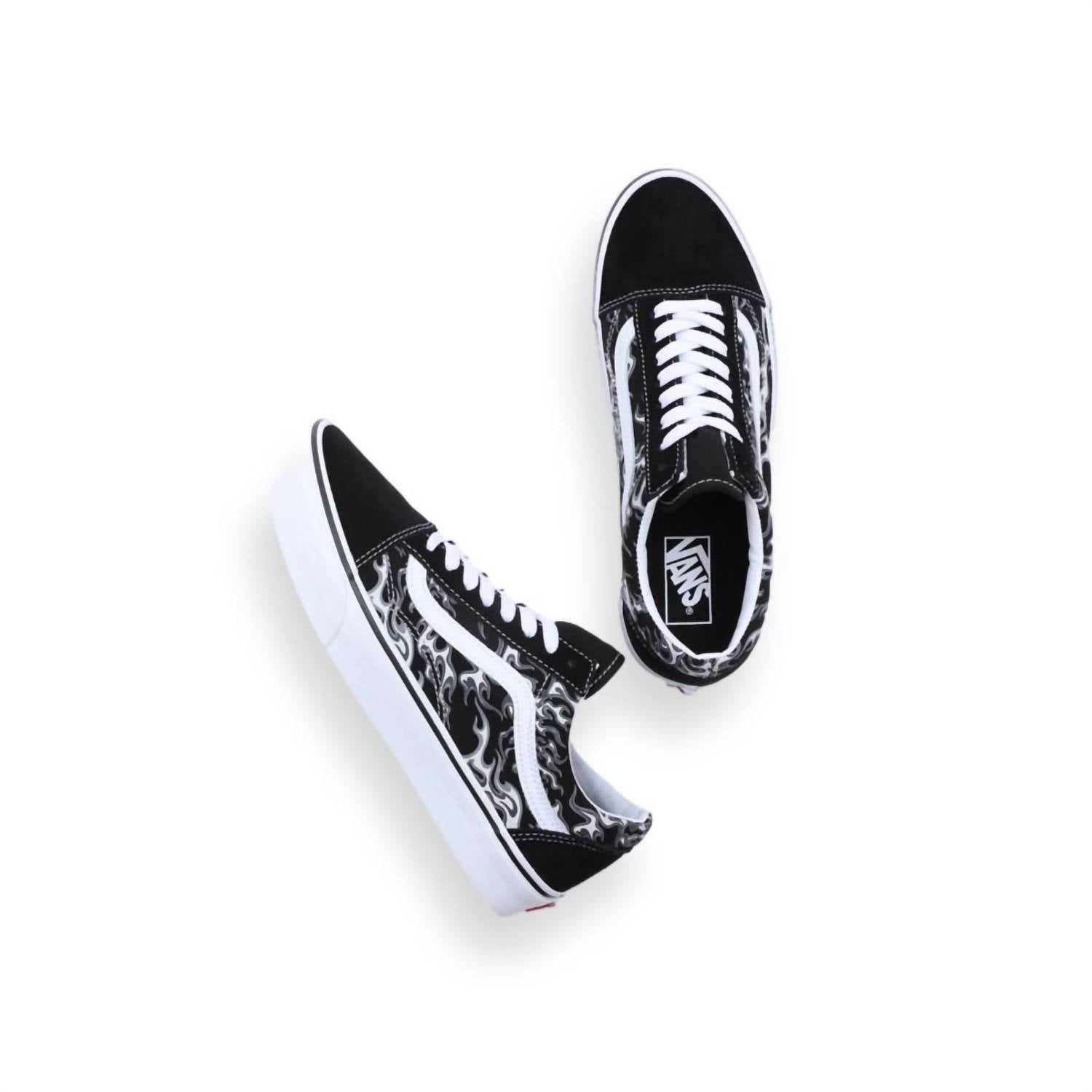 Vans - Men's Flames Old Skool Sneakers
