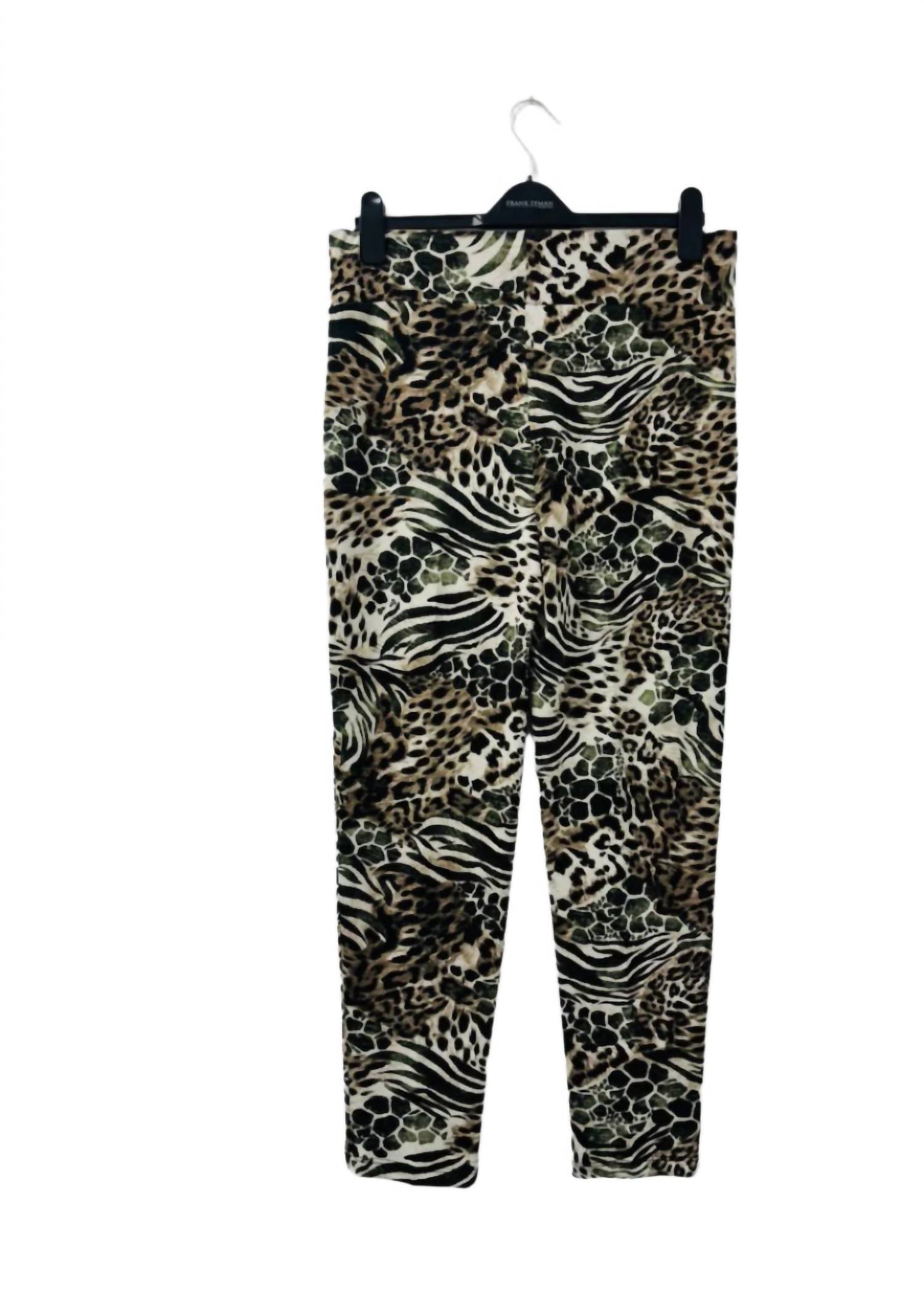Frank Lyman - Women's Animal Print Trouser