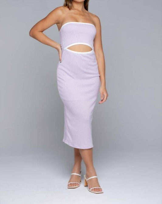 Le Lis - Elle Contrast Midi Dress