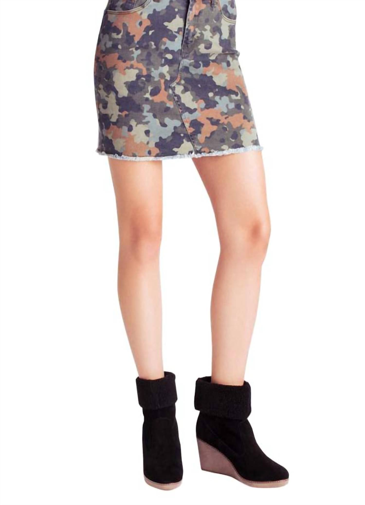 Kensie - Printed Mini Skirt