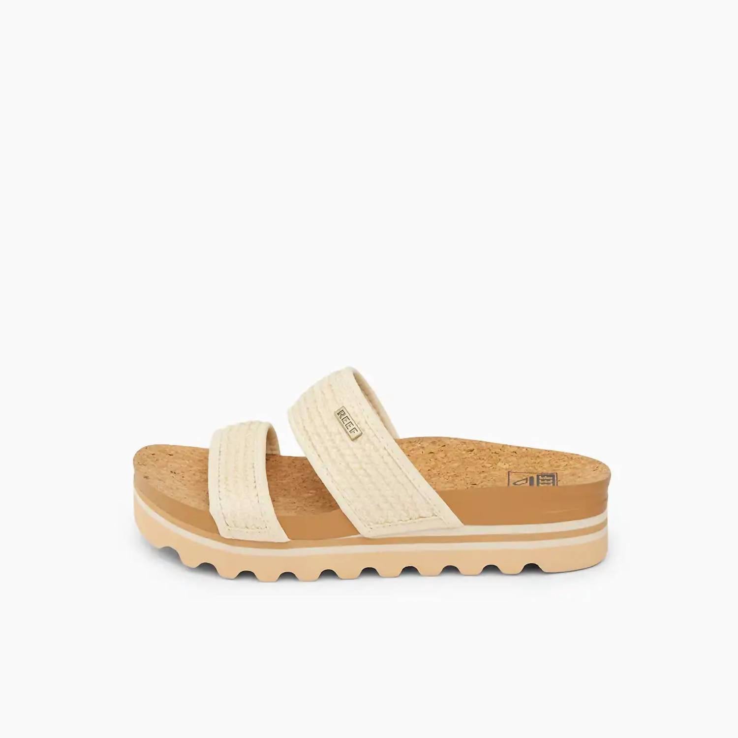 Reef - Women's Cushion Vista Hi Raffia Sandals