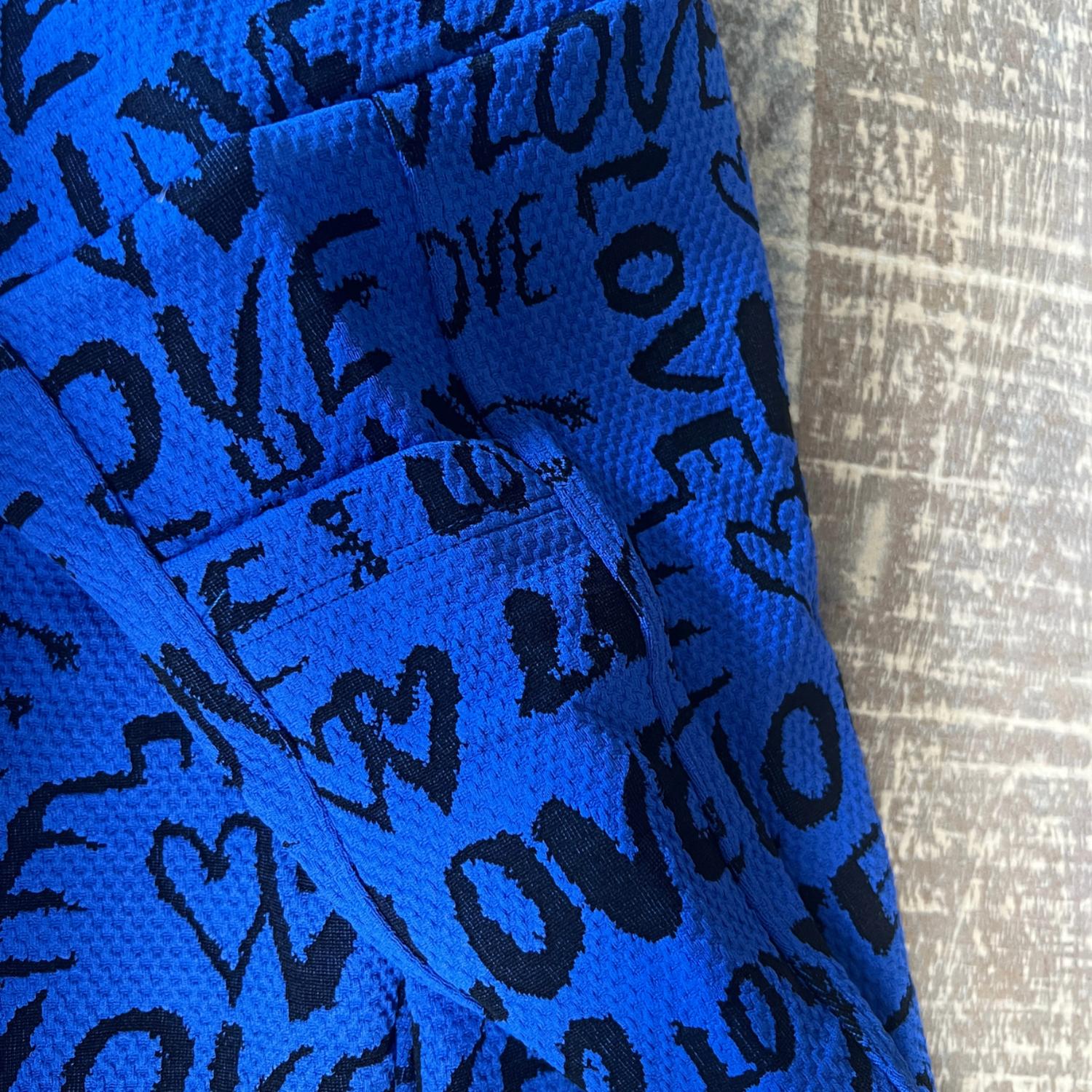 BBrazil Clothing Love Capri Leggings in blue - women's pants - view 4