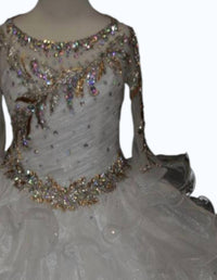 Little Rosie - Girl's Long Pageant Dress