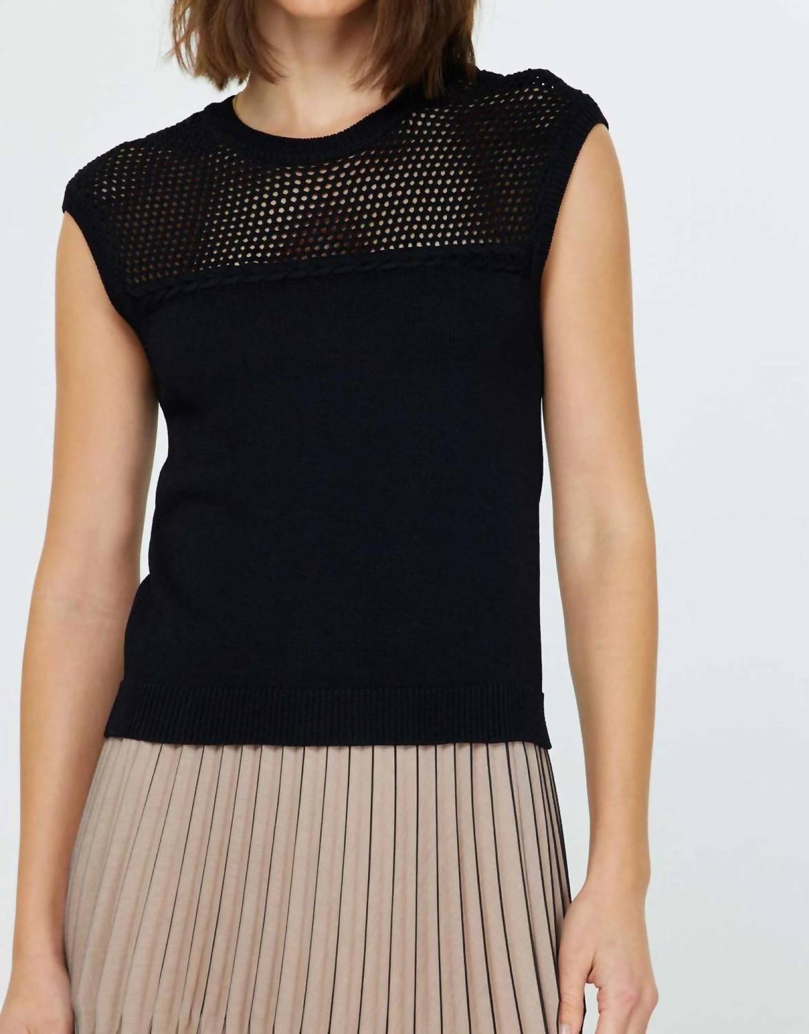 Current Air - Women's Stitched Sleeveless Sweater