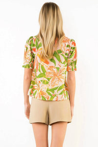 Thml - Hibiscus Floral Blouse