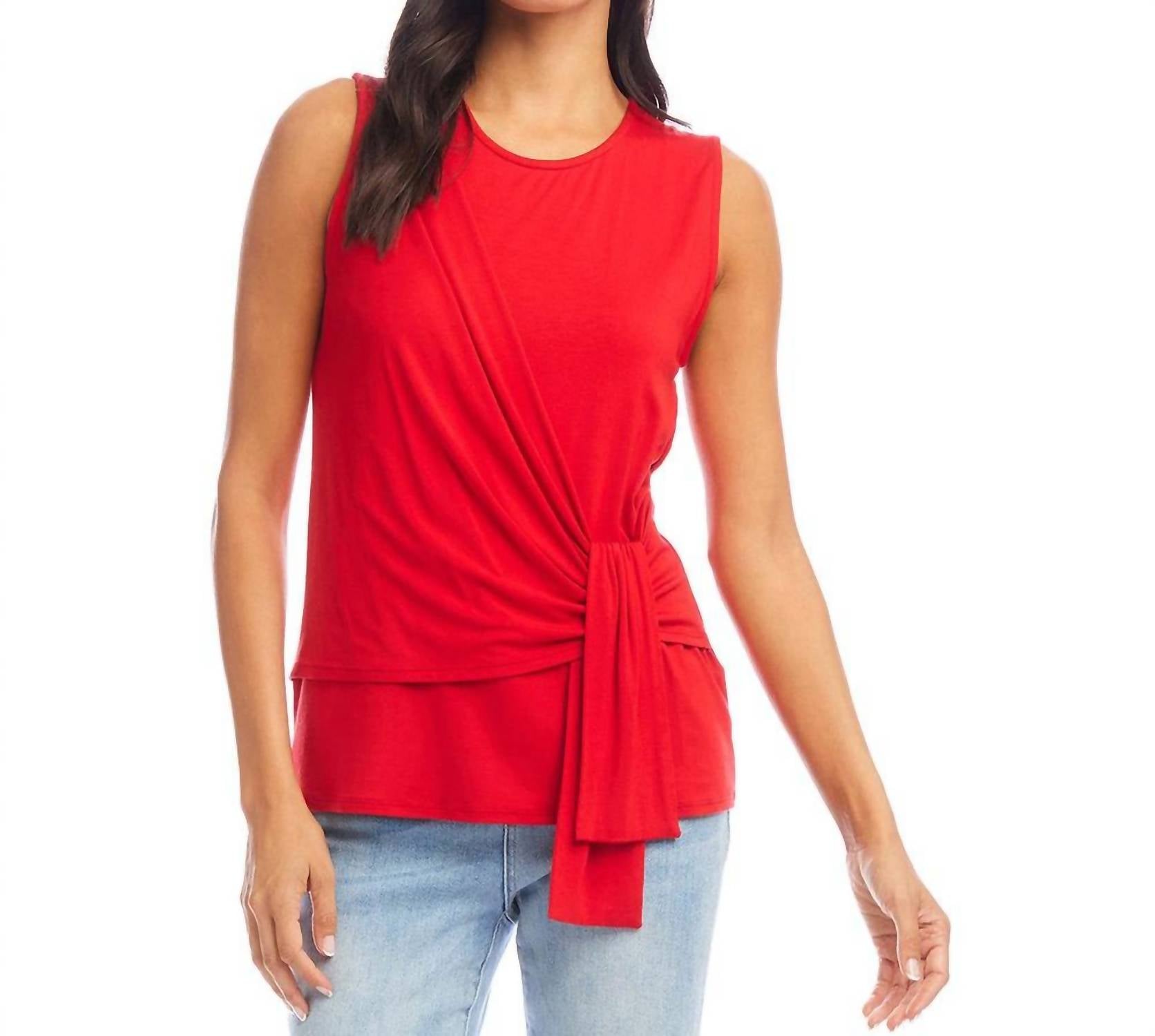 Karen Kane - Women's Side Drape Top