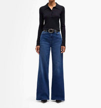 7 For All Mankind - Slim Illusion Ultra High Rise Jeans