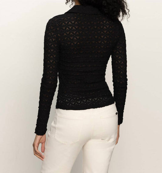 Sanctuary - Dreamgirl Lace Button Up Top
