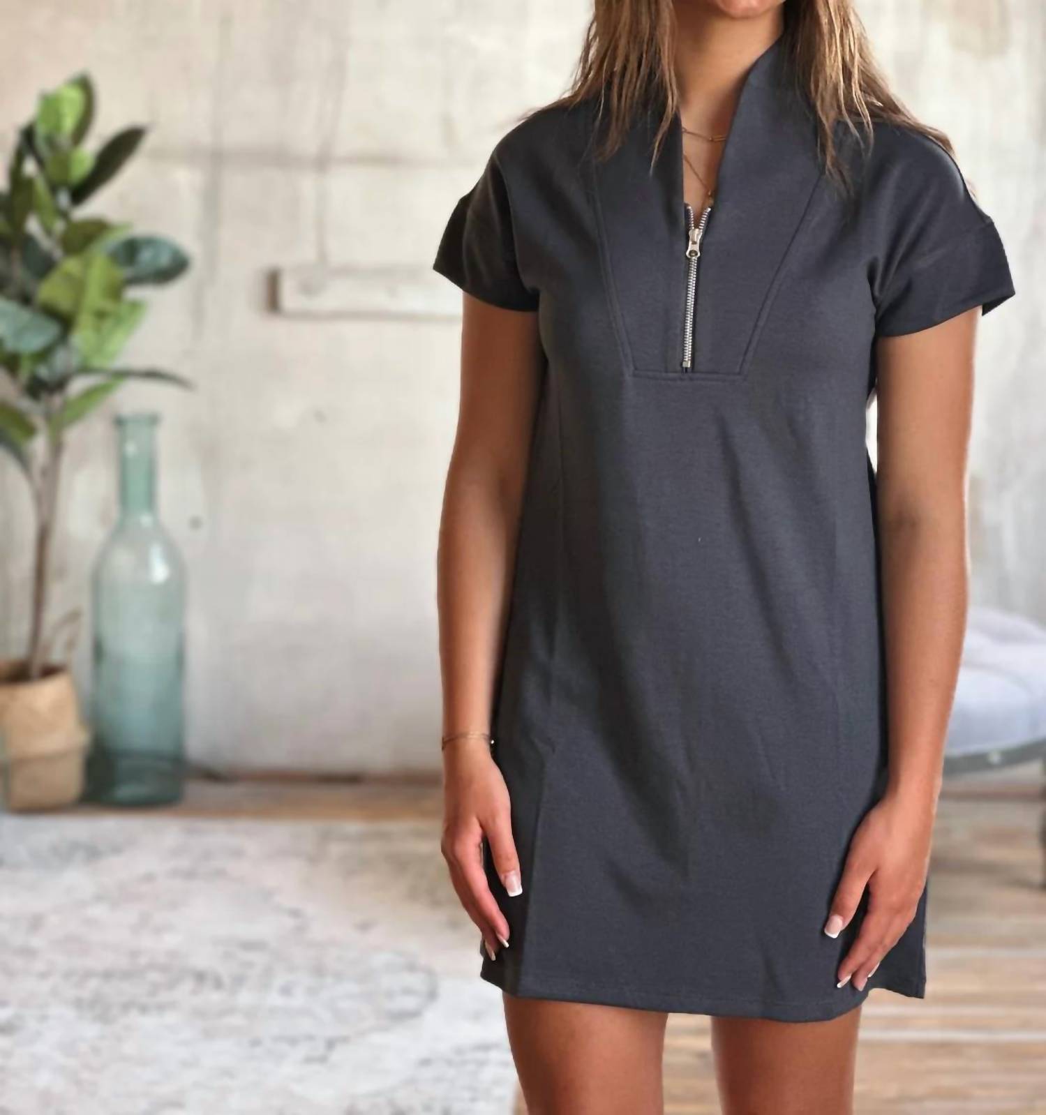 Staccato - Pullover Dress With Pockets