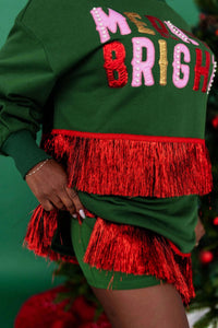Brianna Cannon - Tinsel Fringe Skort